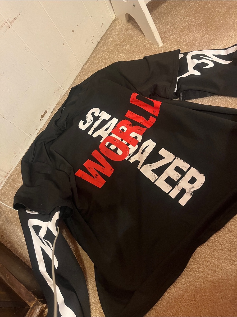 World Stabbazer Graphic Black Men’s-shirt